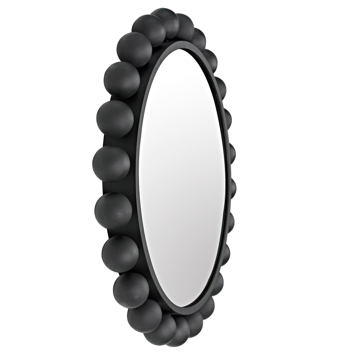 Cooper Mirror Black Steel
