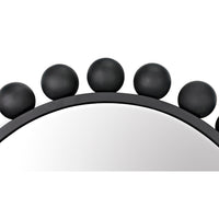 Cooper Mirror Black Steel