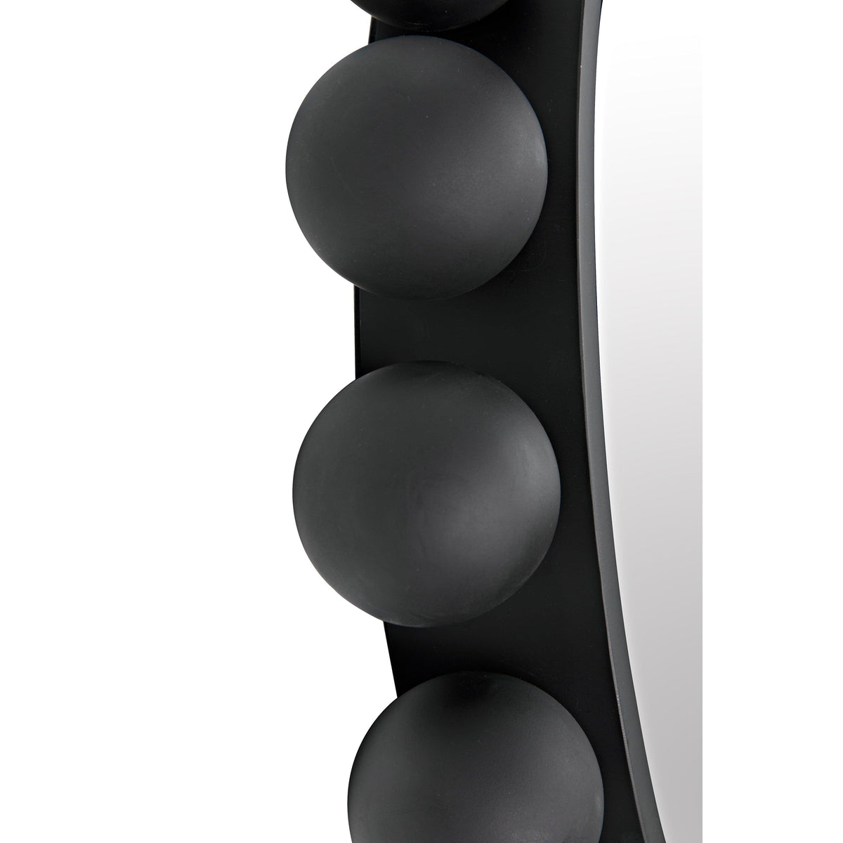 Cooper Mirror Black Steel
