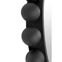 Cooper Mirror Black Steel