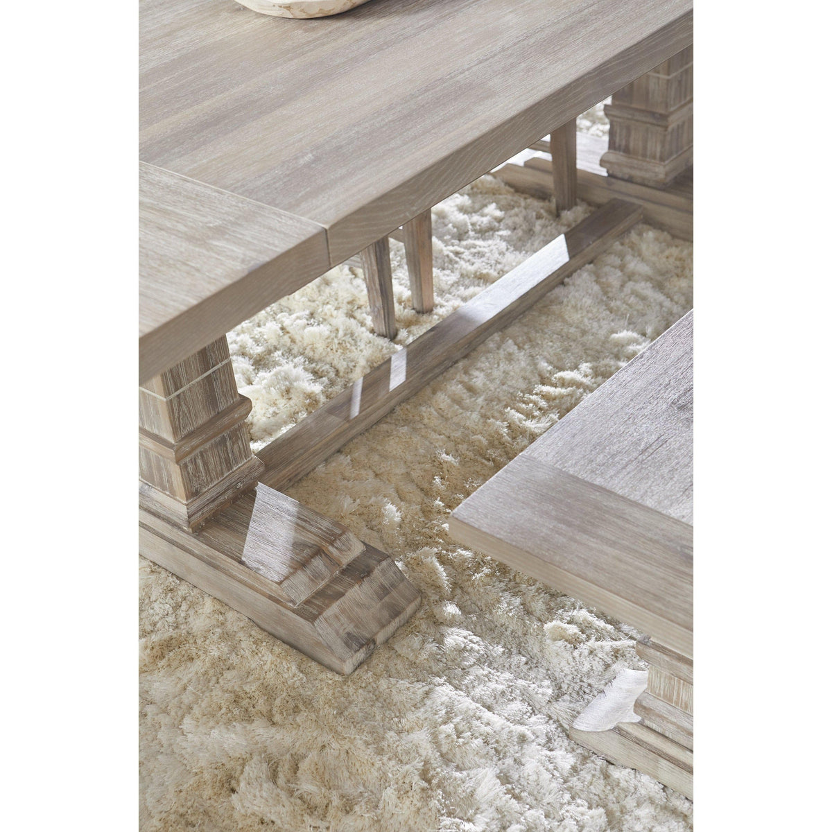 Henry Gray Wood Extension Dining Table
