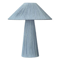 Blue Jute Table Lamp