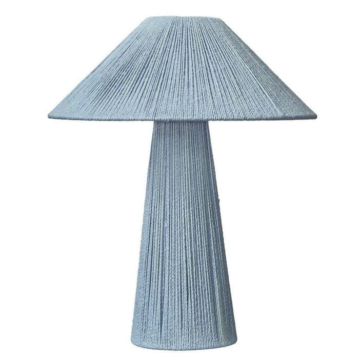 Blue Jute Table Lamp