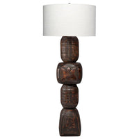 Black Wood Floor Lamp