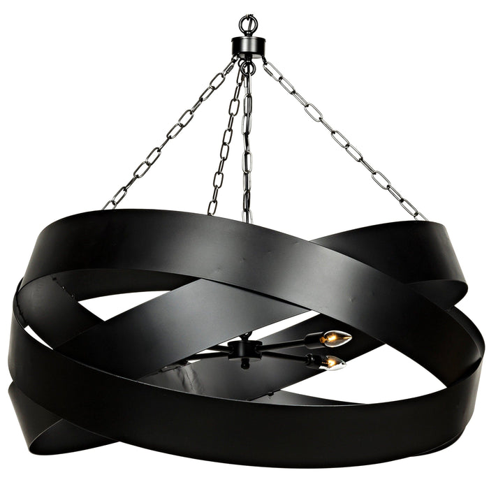 Orion Pendent Black Steel