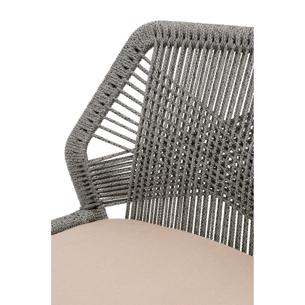 Lulu Platinum Rope Dining Chair, Set of 2