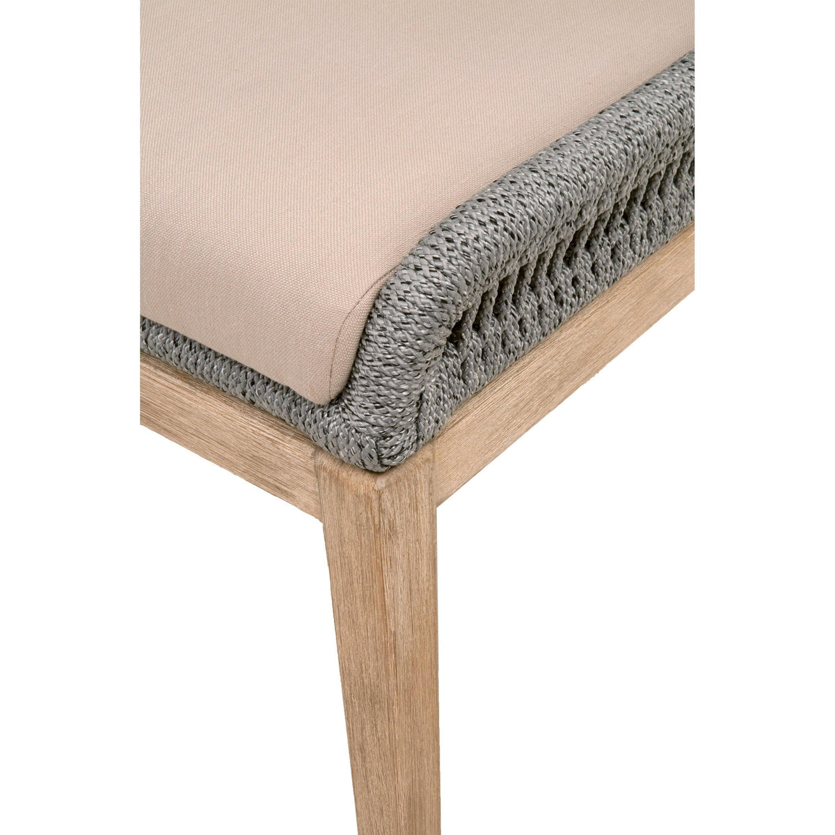 Lulu Platinum Rope Dining Chair, Set of 2