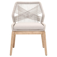 Lulu Taupe Rope Dining Chair, Set of 2