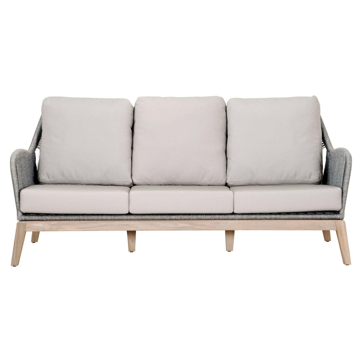 Lulu Platinum Rope Outdoor Sofa