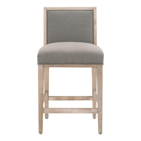 Mason Gray LiveSmart Fabric Counter Stool, Set of 2