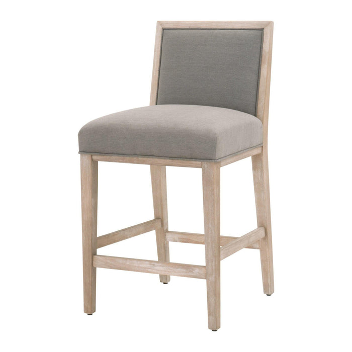 Mason Gray LiveSmart Fabric Counter Stool, Set of 2