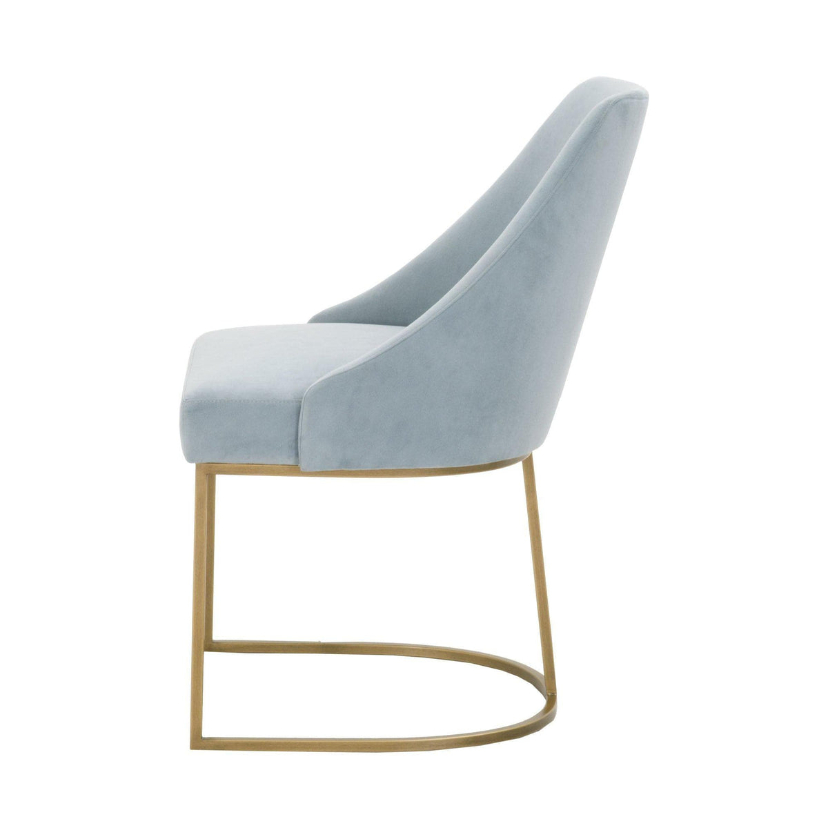 Patricia Coastal Velvet Dining Chair, Set of 2
