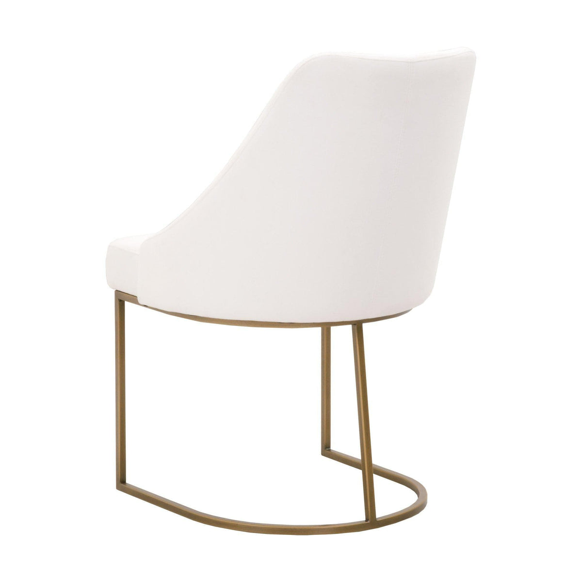 Patricia Ivory & Gold Dining Chair, Set of 2