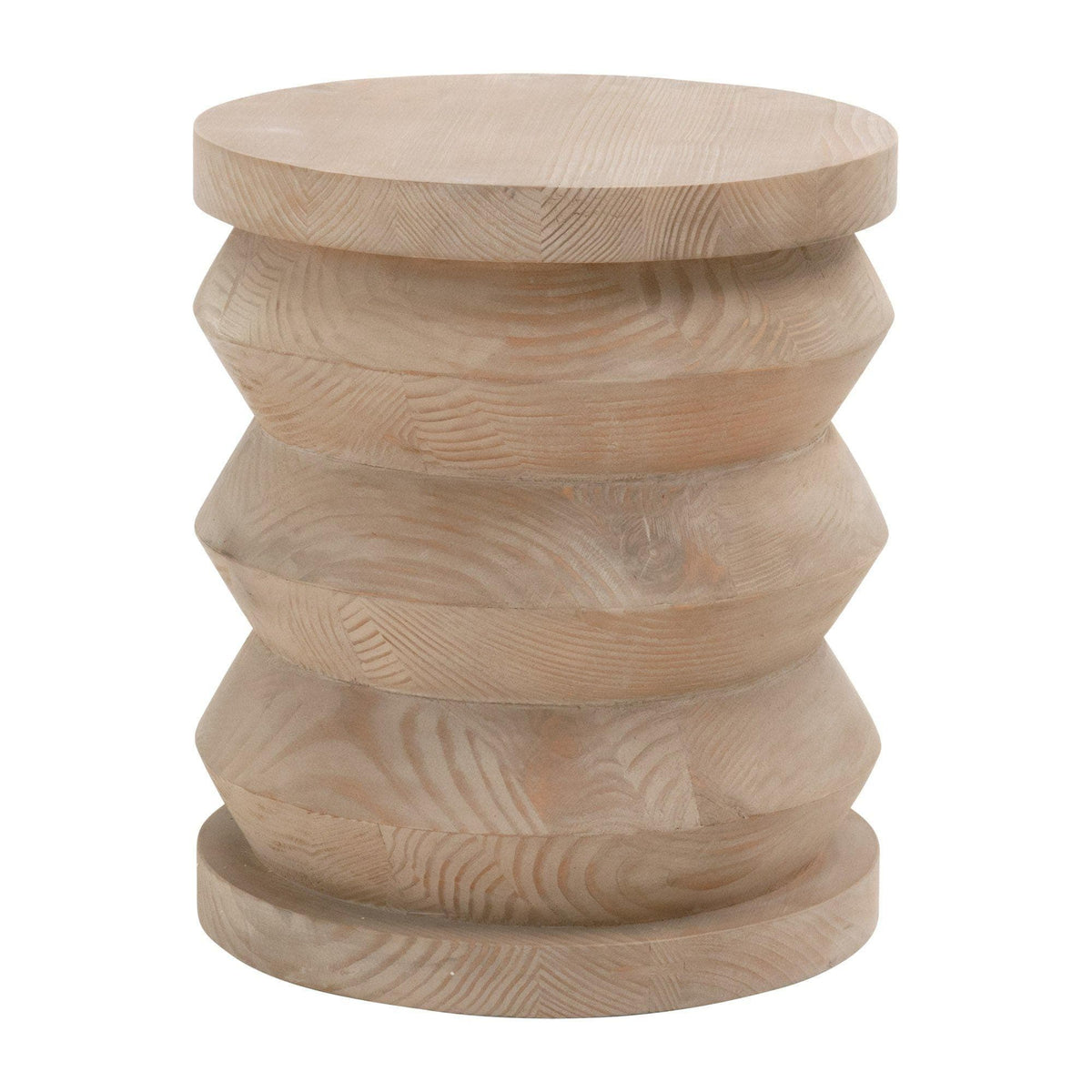 Peninsula Gray Pine Accent Table
