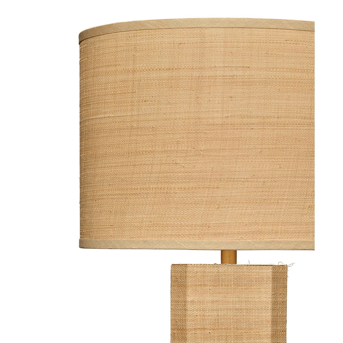 Raffia Table Lamp