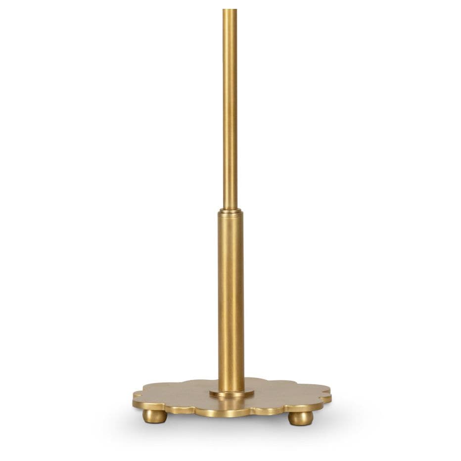 Southern Living Navy Trim Daisy Table Lamp