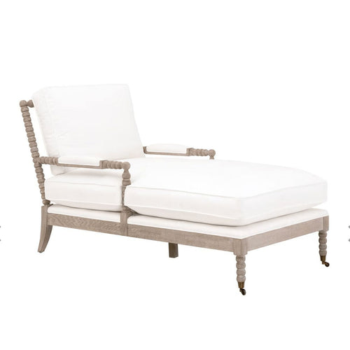 Rouleau Peyton Pearl Chaise Lounge