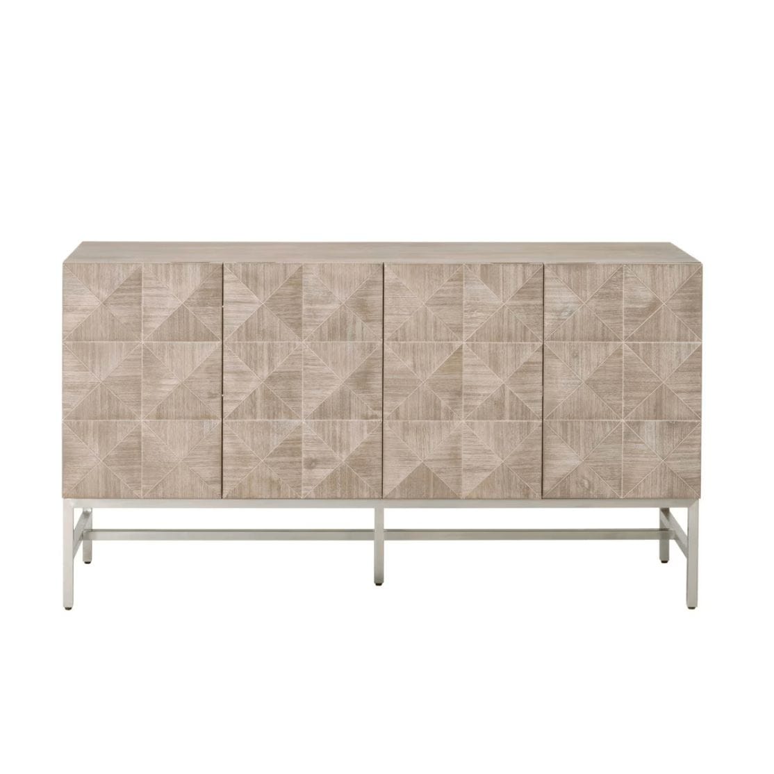 Atlas Natural Gray Acacia Media Sideboard