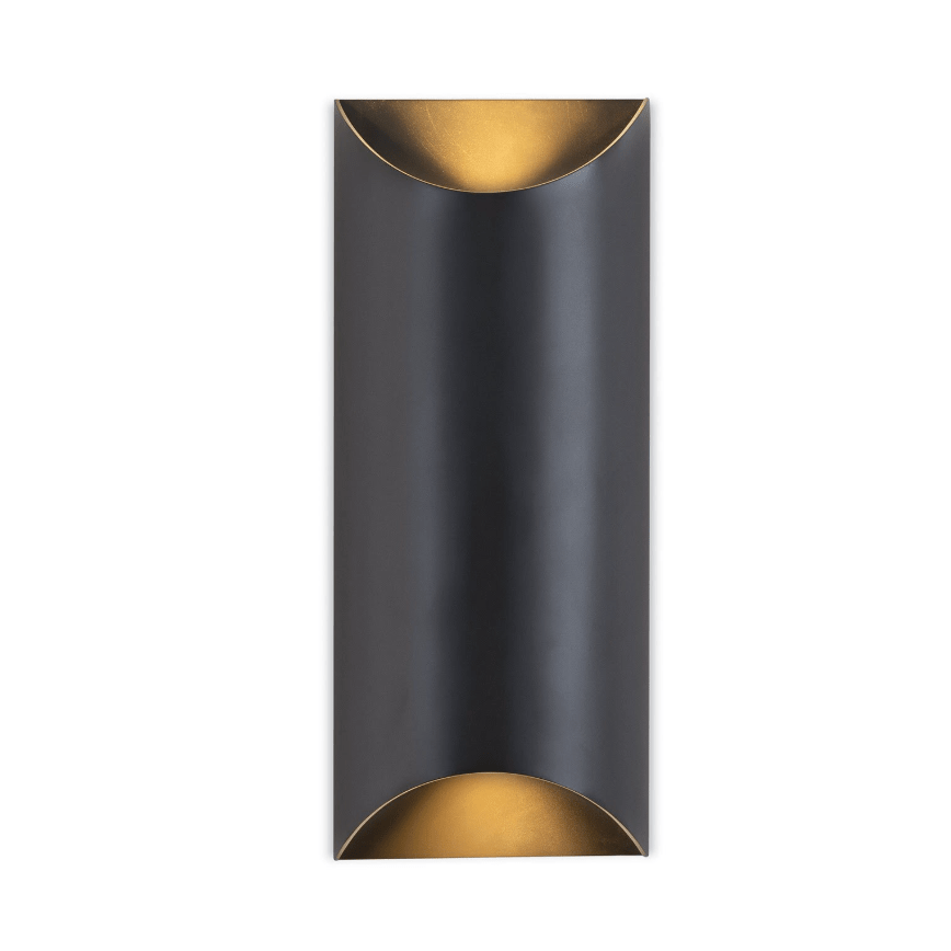 Meyer Black Steel Outdoor Sconce