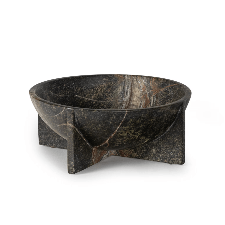 Tribune Emerald Decorative Marble Bowl
