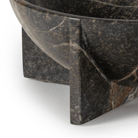 Tribune Emerald Decorative Marble Bowl