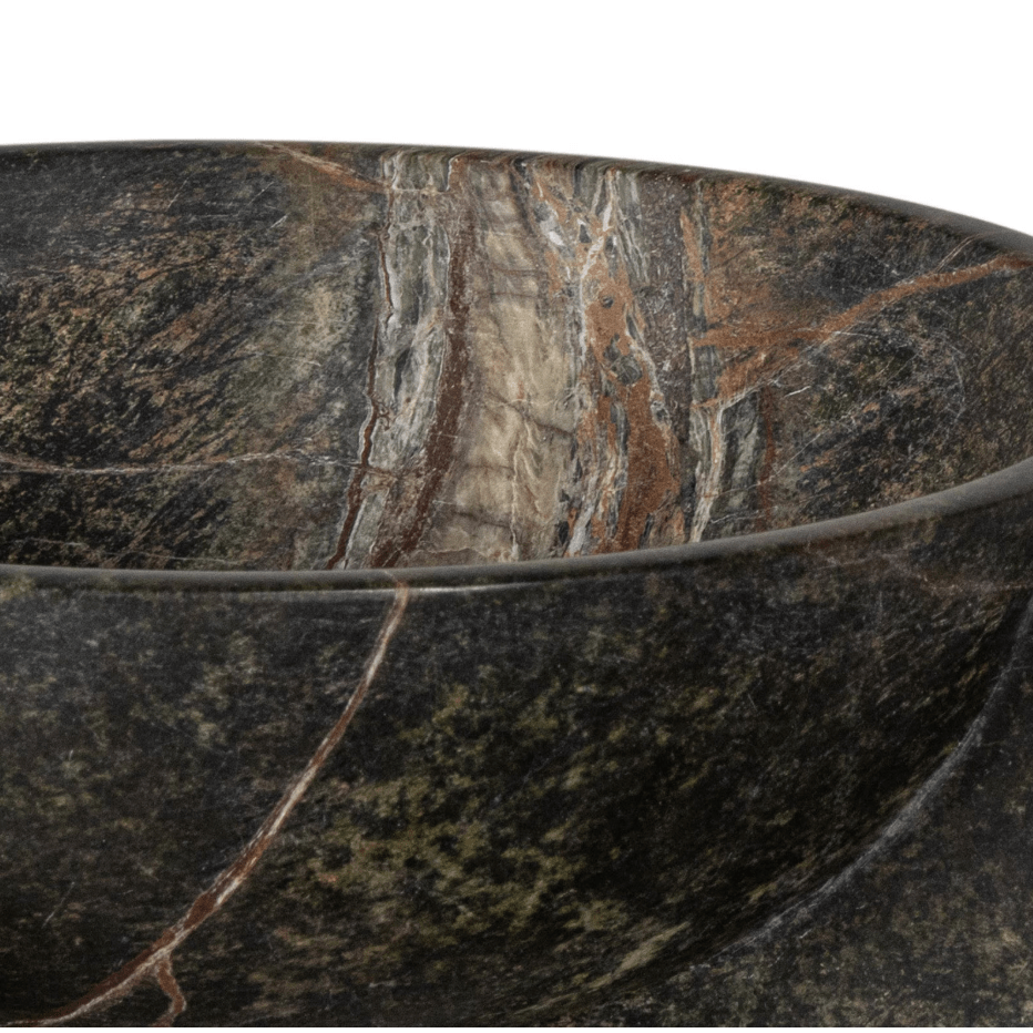 Tribune Emerald Decorative Marble Bowl