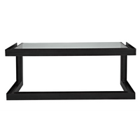 Structure Metal Base & Glass Top Desk