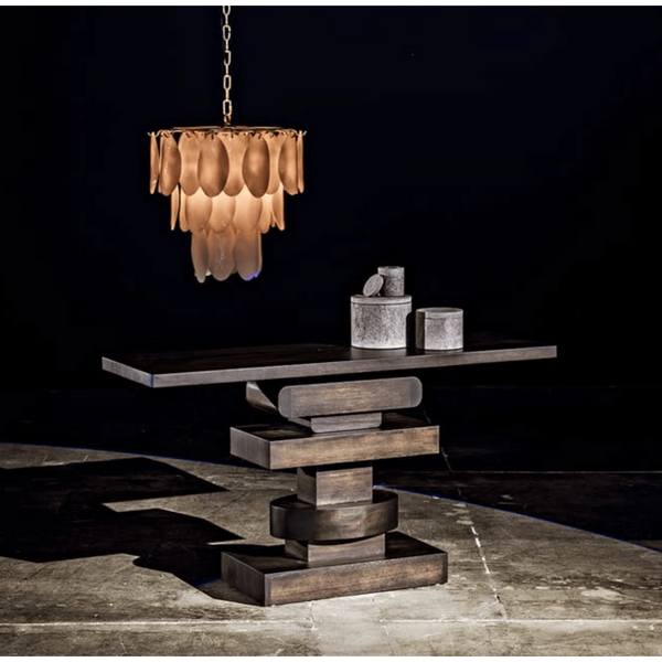 Solange Console Table, Ebony Walnut