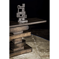 Solange Console Table, Ebony Walnut