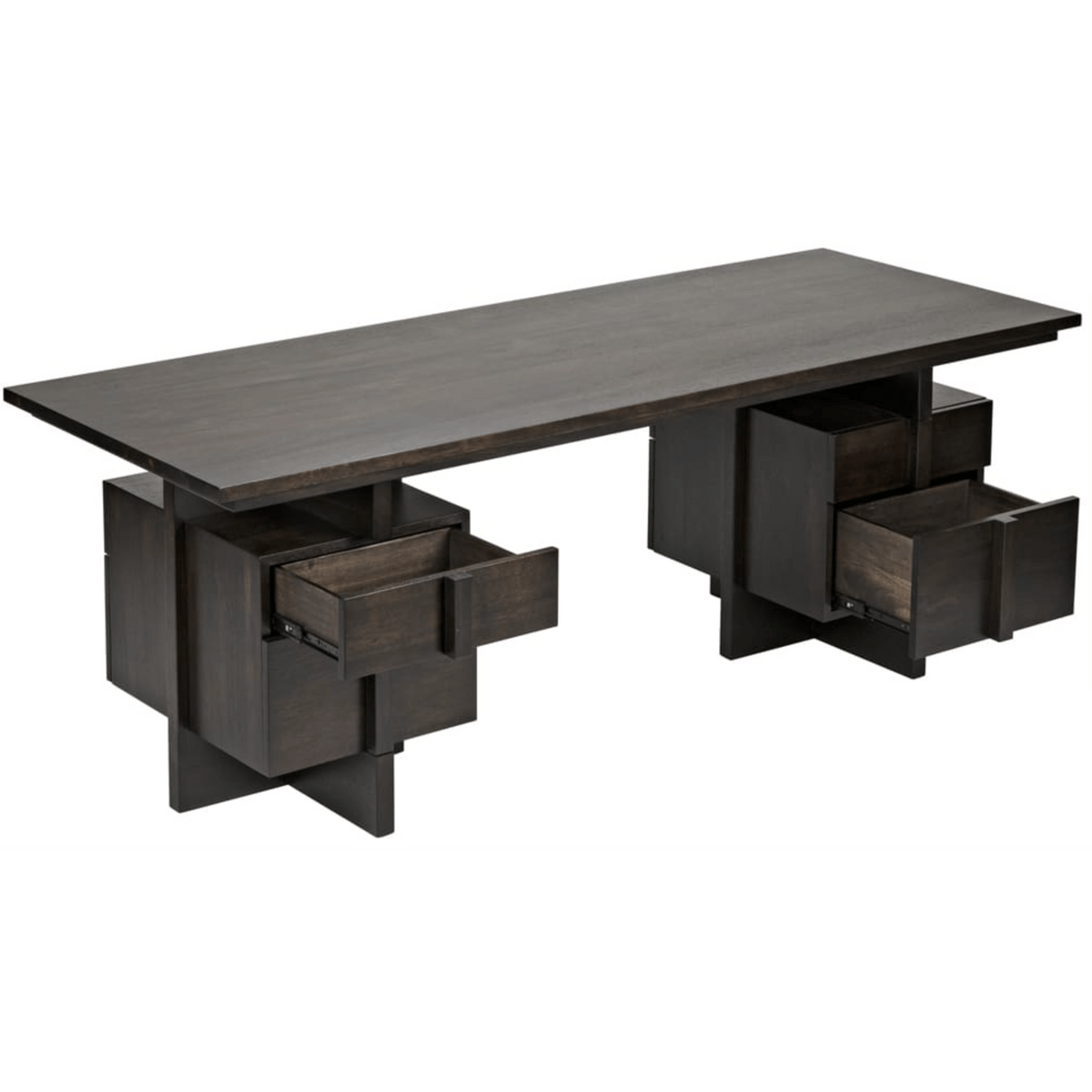 Bridge Desk, Ebony Walnut