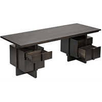 Bridge Desk, Ebony Walnut