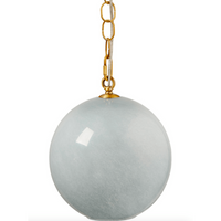 Camber Blue Hand-Blown Glass Pendant
