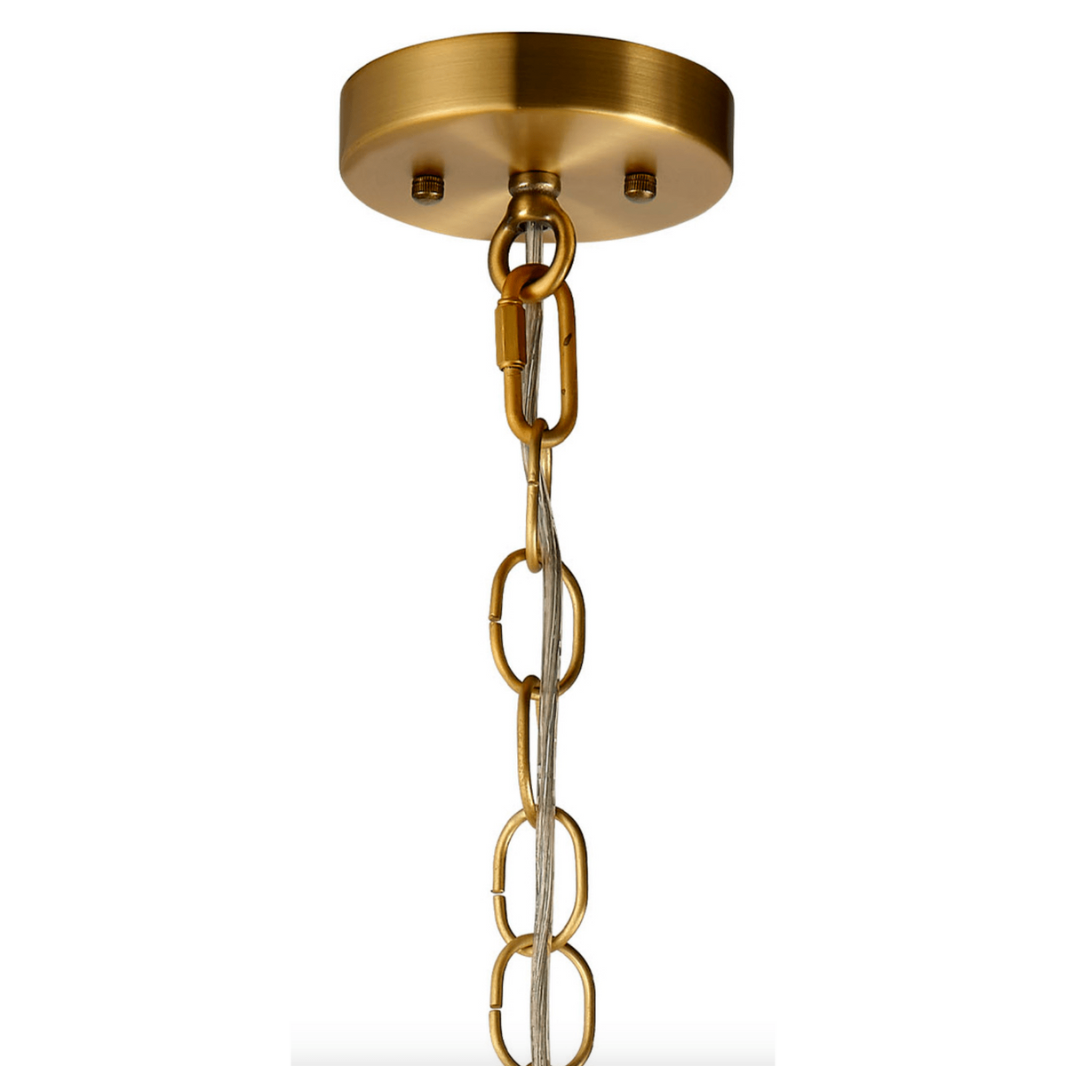 Camber Taupe Hand-Blown Glass Pendant