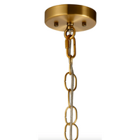 Camber Taupe Hand-Blown Glass Pendant