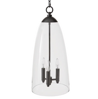 Maiden Glass Pendant Oil Rubbed Bronze