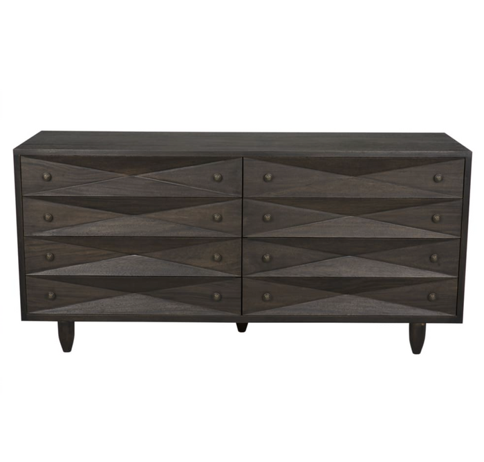 Diamond Double Chest, Washed Walnut