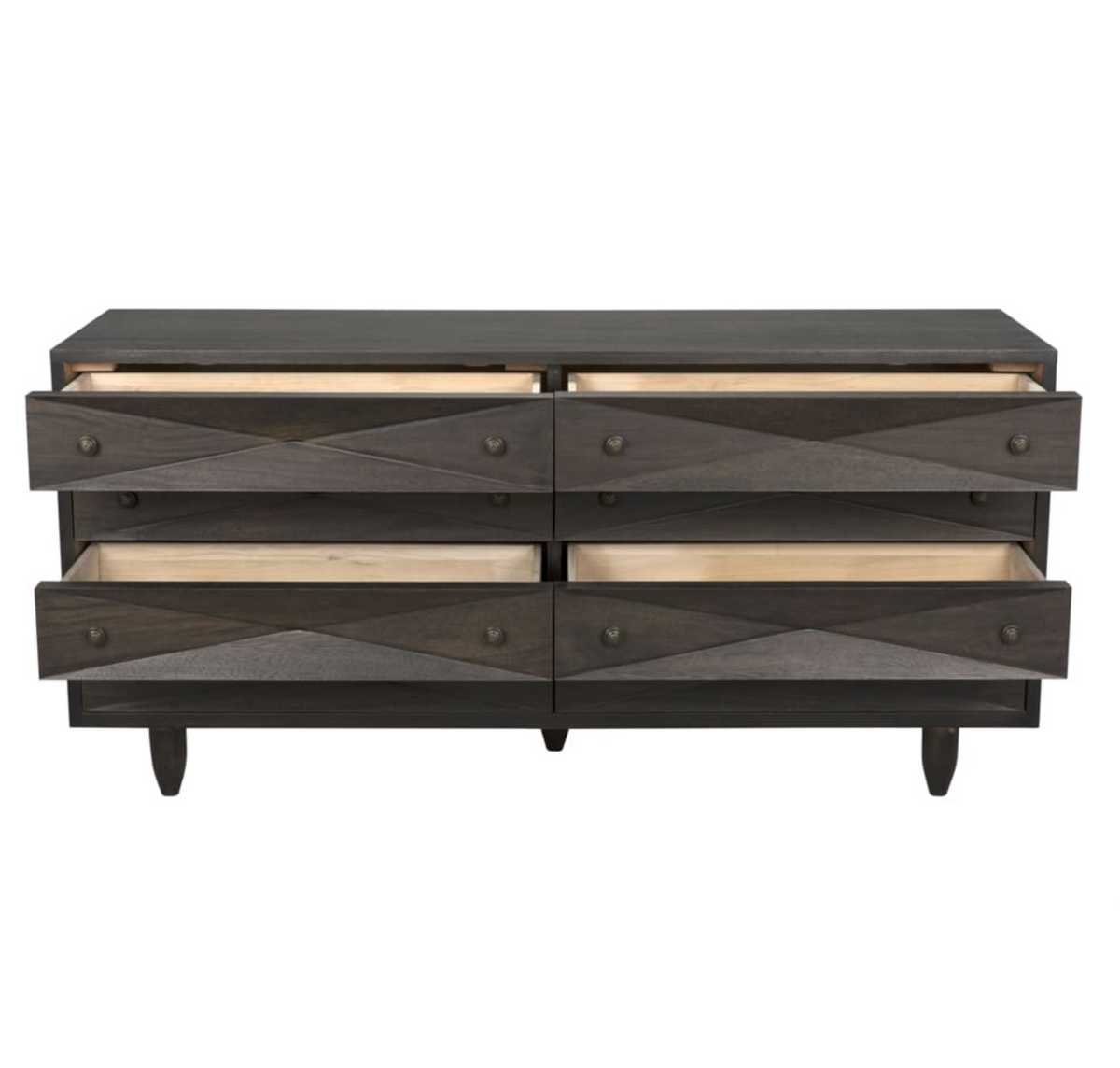 Diamond Double Chest, Washed Walnut