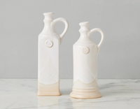Round Handthrown Olive Oil Decanter