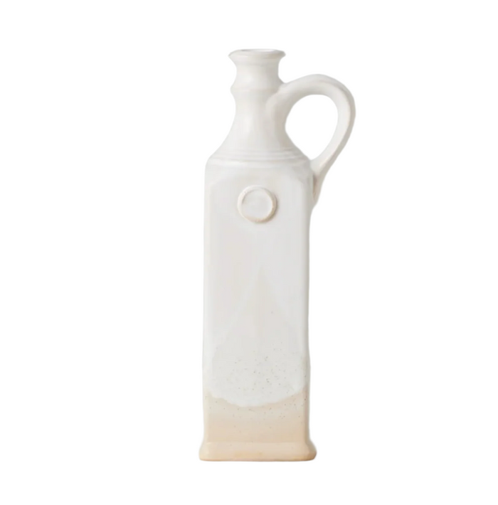 Rectangle Handthrown Balsamic Vinegar Decanter