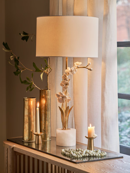 Thylane Orchid Buffet Lamp