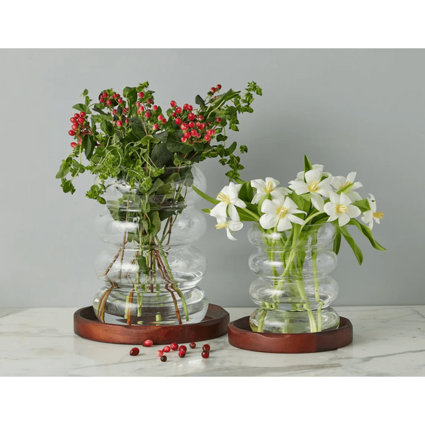 Nesting Spanish Wooden Trays, Set of 2