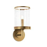 Adria Sconce in Oil Rubbed Bronze, Polished Nickel & Natural Brass