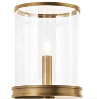 Adria Sconce in Oil Rubbed Bronze, Polished Nickel & Natural Brass