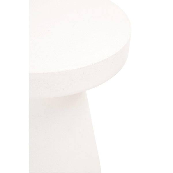 Tucker Ivory Concrete Accent Table