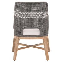 Tootsie Gray Rope Dining Chair, Set of 2