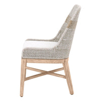 Tootsie Taupe & White Rope Dining Chair, Set of 2