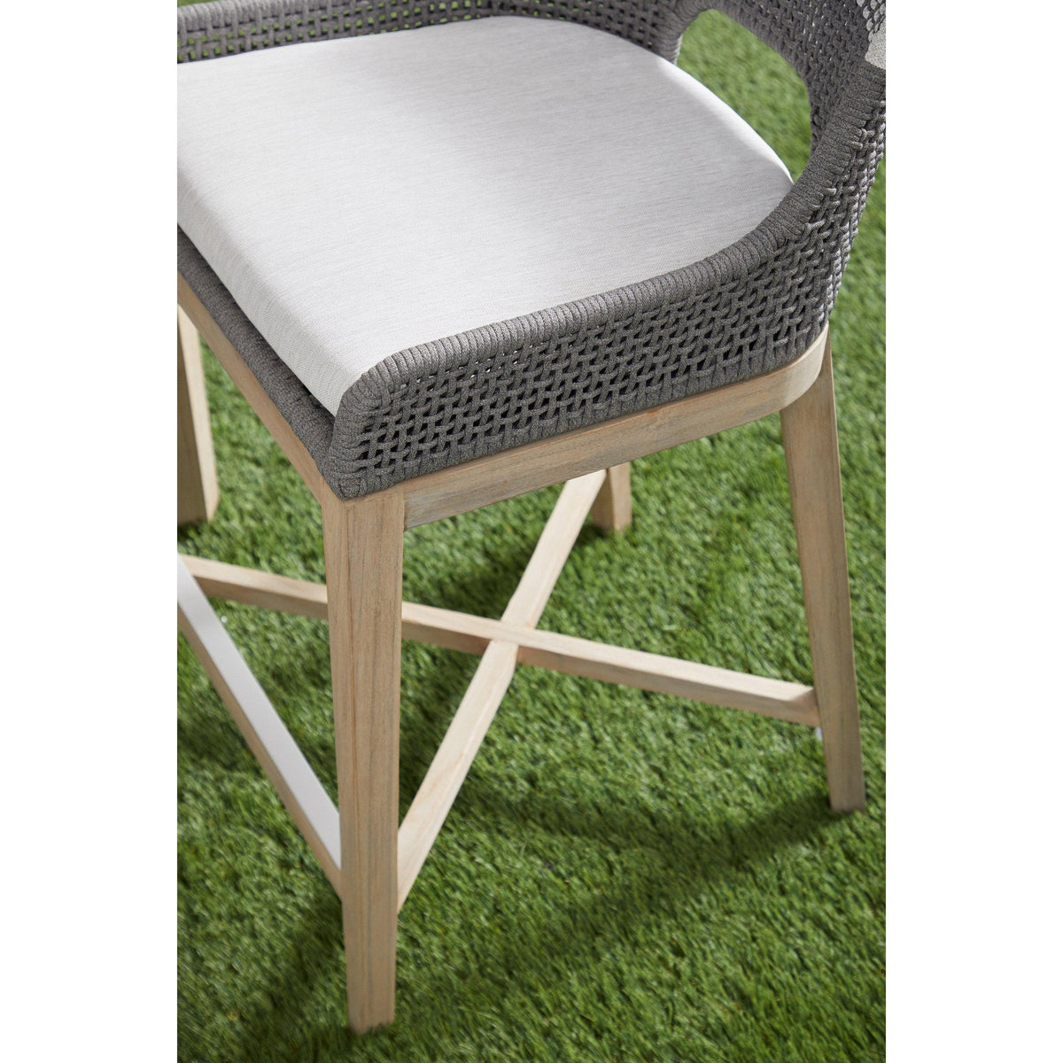 Tootsie Gray Outdoor Counter Stool