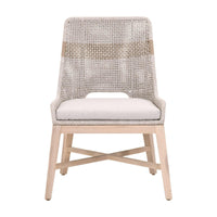 Tootsie Taupe Rope Outdoor Dining Chair, Set of 2
