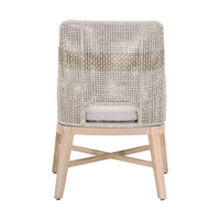 Tootsie Taupe Rope Outdoor Dining Chair, Set of 2