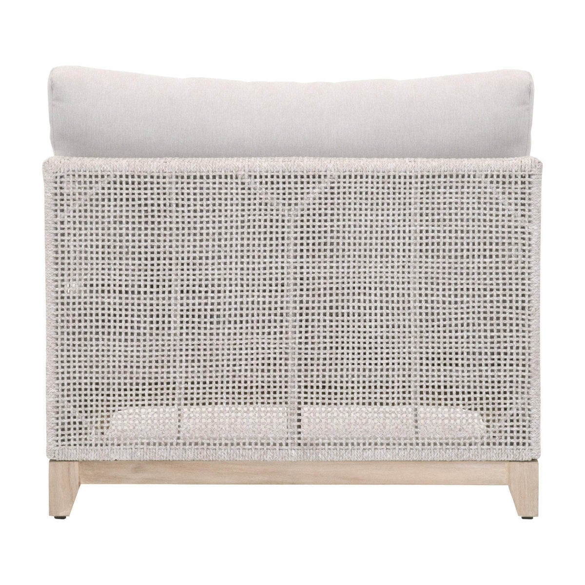 Travis Rope Outdoor Modular Armless Sofa Chair